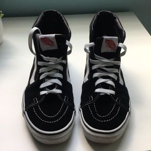 Women’s Black High Top Vans